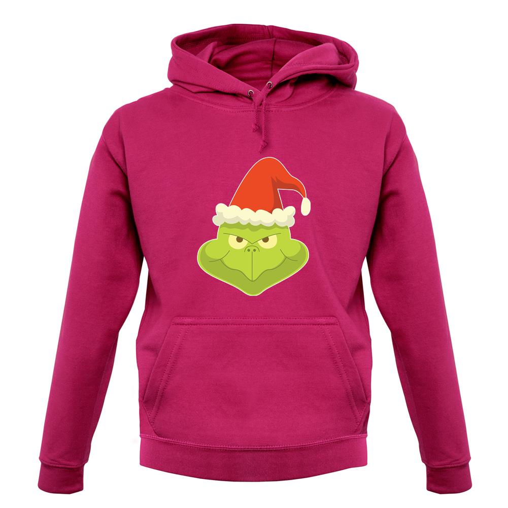 Grinch Face unisex hoodie