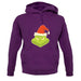 Grinch Face unisex hoodie