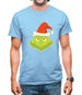 Grinch Face Mens T-Shirt