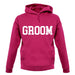 Groom unisex hoodie