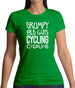 Grumpy Guys Cycling Club Womens T-Shirt