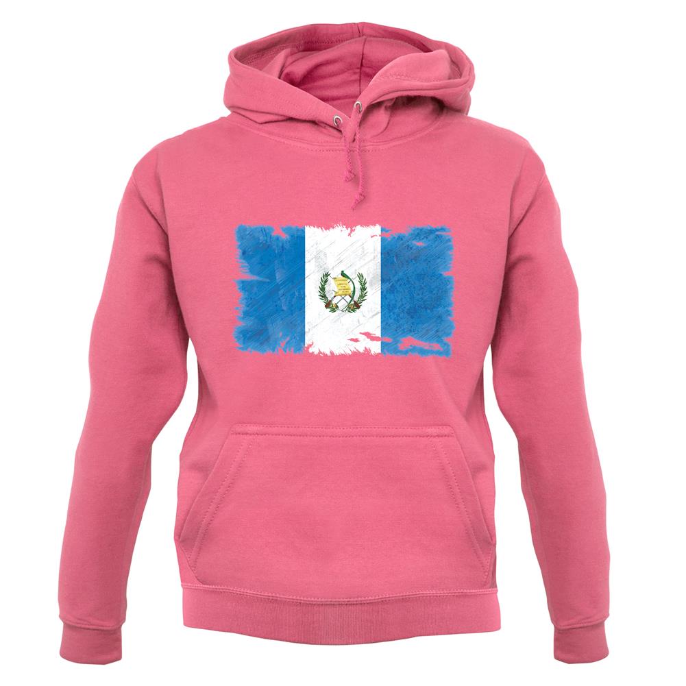 Guatemala Grunge Style Flag unisex hoodie