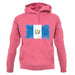 Guatemala Grunge Style Flag unisex hoodie