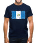 Guatemala Grunge Style Flag Mens T-Shirt
