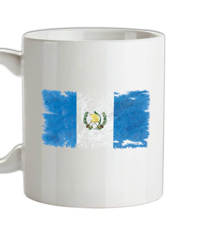 Guatemala Grunge Style Flag Ceramic Mug