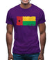 Guinea-Bissau Grunge Style Flag Mens T-Shirt