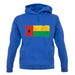 Guinea-Bissau Grunge Style Flag unisex hoodie