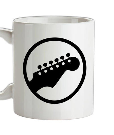 Guitar Headstock Ceramic Mug