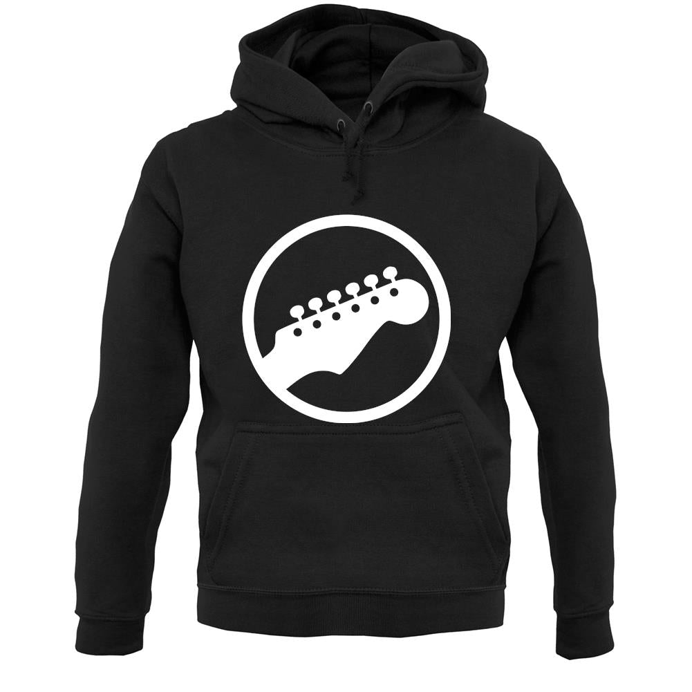 Guitar Headstock Unisex Hoodie