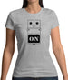 Guitar Pedal Womens T-Shirt