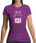 Guitar Pedal Womens T-Shirt