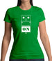 Guitar Pedal Womens T-Shirt