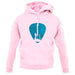 Guitar Pick Full Silhouette unisex hoodie