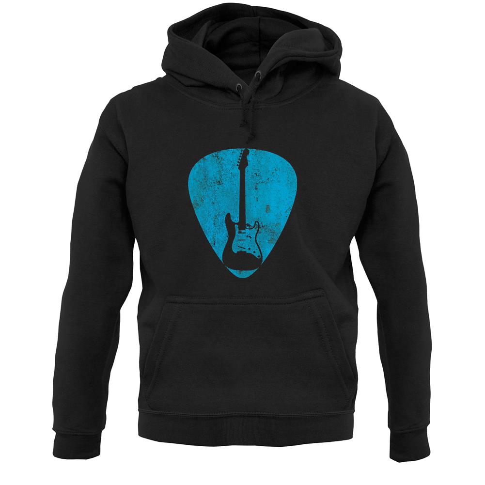 Guitar Pick Full Silhouette Unisex Hoodie
