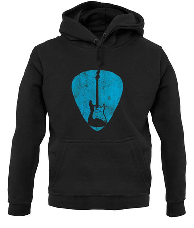 Guitar Pick Full Silhouette unisex hoodie