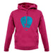 Guitar Pick Full Silhouette unisex hoodie