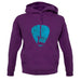 Guitar Pick Full Silhouette unisex hoodie