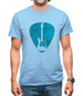 Guitar Pick Full Silhouette - Mens T-Shirt