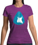 Guitar Pick Scratch Plate Womens T-Shirt