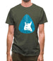 Guitar Pick Scratch Plate Mens T-Shirt