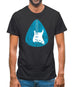 Guitar Pick Scratch Plate Mens T-Shirt