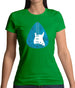 Guitar Pick Scratch Plate Womens T-Shirt