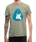 Guitar Pick Scratch Plate Mens T-Shirt