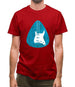 Guitar Pick Scratch Plate Mens T-Shirt