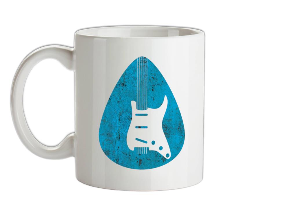 Guitar Pick Scratch Plate Ceramic Mug
