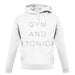 Gym & Tonic unisex hoodie