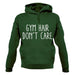 Gym Hair, Don't Care Unisex Hoodie