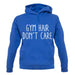 Gym Hair, Don't Care Unisex Hoodie