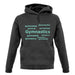 Gymnastics Language unisex hoodie