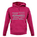 Gymnastics Language unisex hoodie