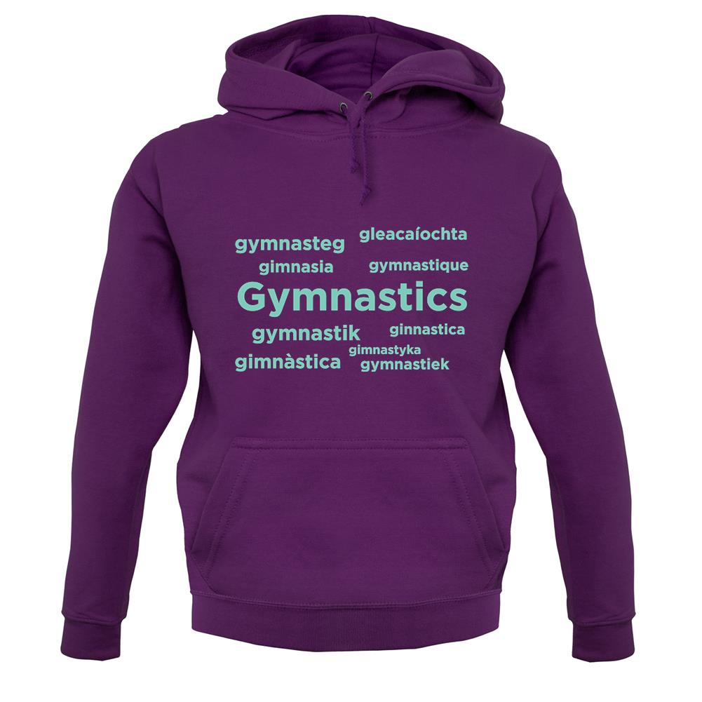 Gymnastics Language unisex hoodie
