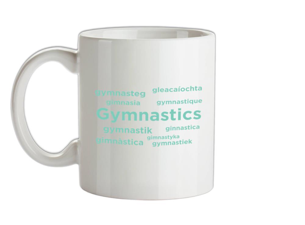 Gymnastics Language Ceramic Mug