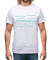 Gymnastics Language Mens T-Shirt