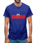 Haiti Grunge Style Flag Mens T-Shirt