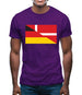 Half German Half Danish Flag Mens T-Shirt