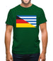 Half German Half Greek Flag Mens T-Shirt