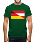 Half German Half Austrian Flag Mens T-Shirt