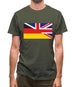 Half German Half British Flag Mens T-Shirt