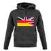 Half German Half British Flag unisex hoodie
