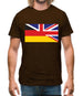 Half German Half British Flag Mens T-Shirt
