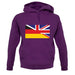 Half German Half British Flag unisex hoodie