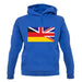 Half German Half British Flag unisex hoodie