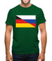 Half German Half Russian Flag Mens T-Shirt