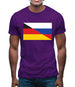 Half German Half Russian Flag Mens T-Shirt