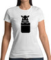 Pocket Hamster Womens T-Shirt