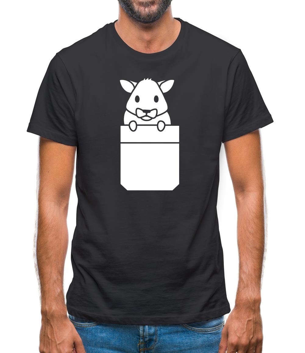 Pocket Hamster Mens T-Shirt